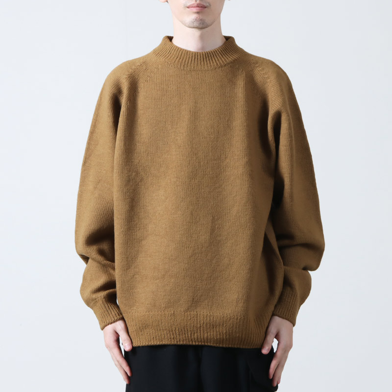 crepuscule (クレプスキュール) WG Moc Neck P/O / ホールガーメント