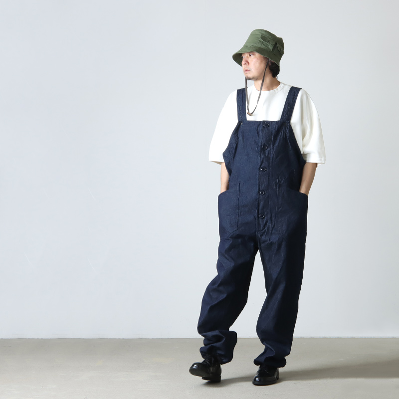 ENGINEERED GARMENTS ネイビーオーバーオール XS エンジニアド