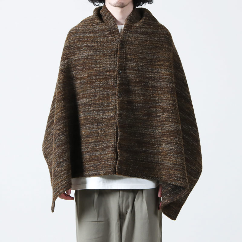 ENGINEERED GARMENTS (エンジニアードガーメンツ) Button Shawl -Poly
