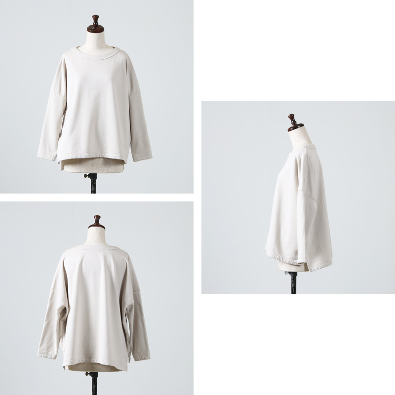 evameva (エヴァムエヴァ) sweat pullover / スウェットプルオーバー