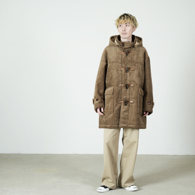 Fresh Service (フレッシュサービス) SHERPA CORDUROY DUFFLE COAT
