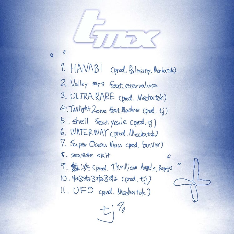 Tohji新作「t-mix」にyeule、Bladee、banvoxら参加 | JOYSOUND 音楽