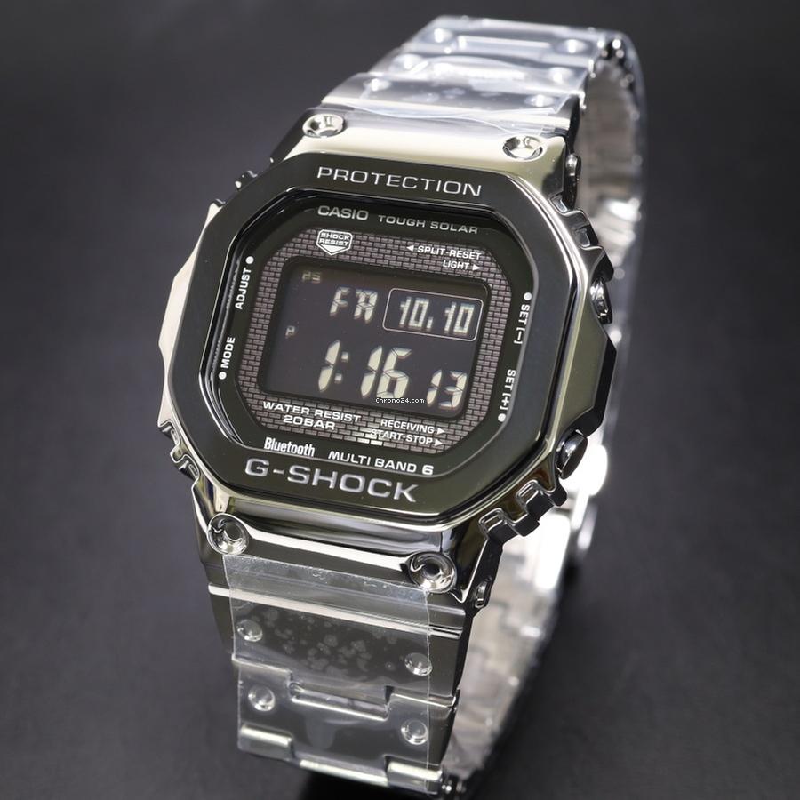 Casio G-Shock GMW-B5000BT-1JF NEW Bluetooth octagonal bezel for