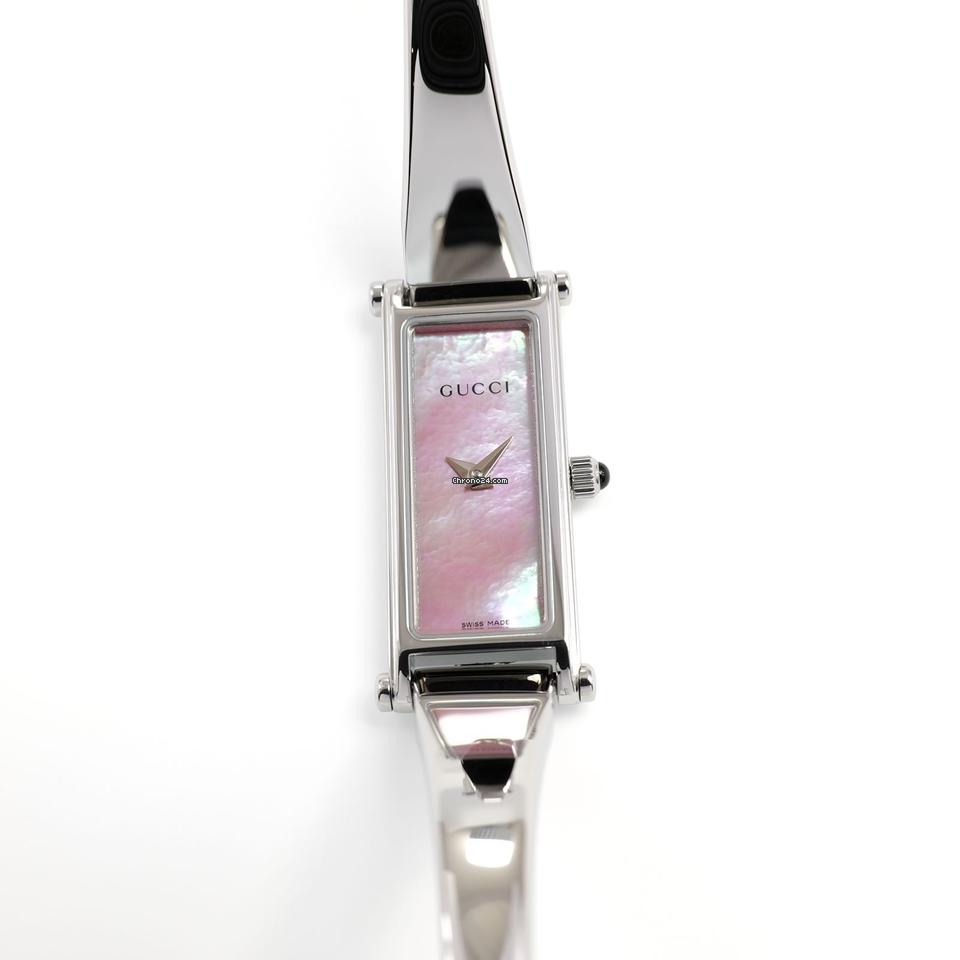 Gucci 1500L Ladies 12mm Pink Mother of Pearl - Small 15cm for