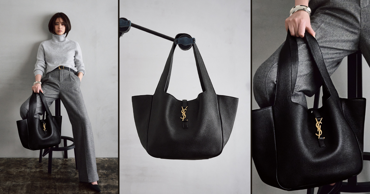 サンローラン】 憧れブランドで発見！今月の注目バッグ