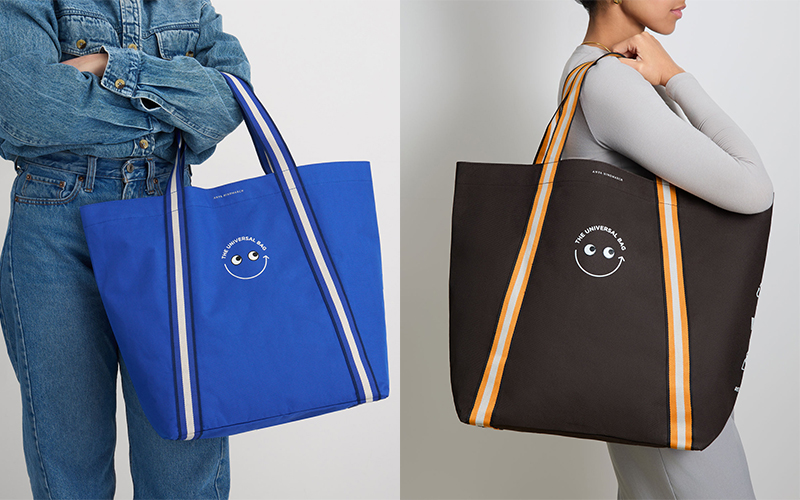 アニヤハインドマーチユニバーサルバッグ ナショナル麻布 大小セット