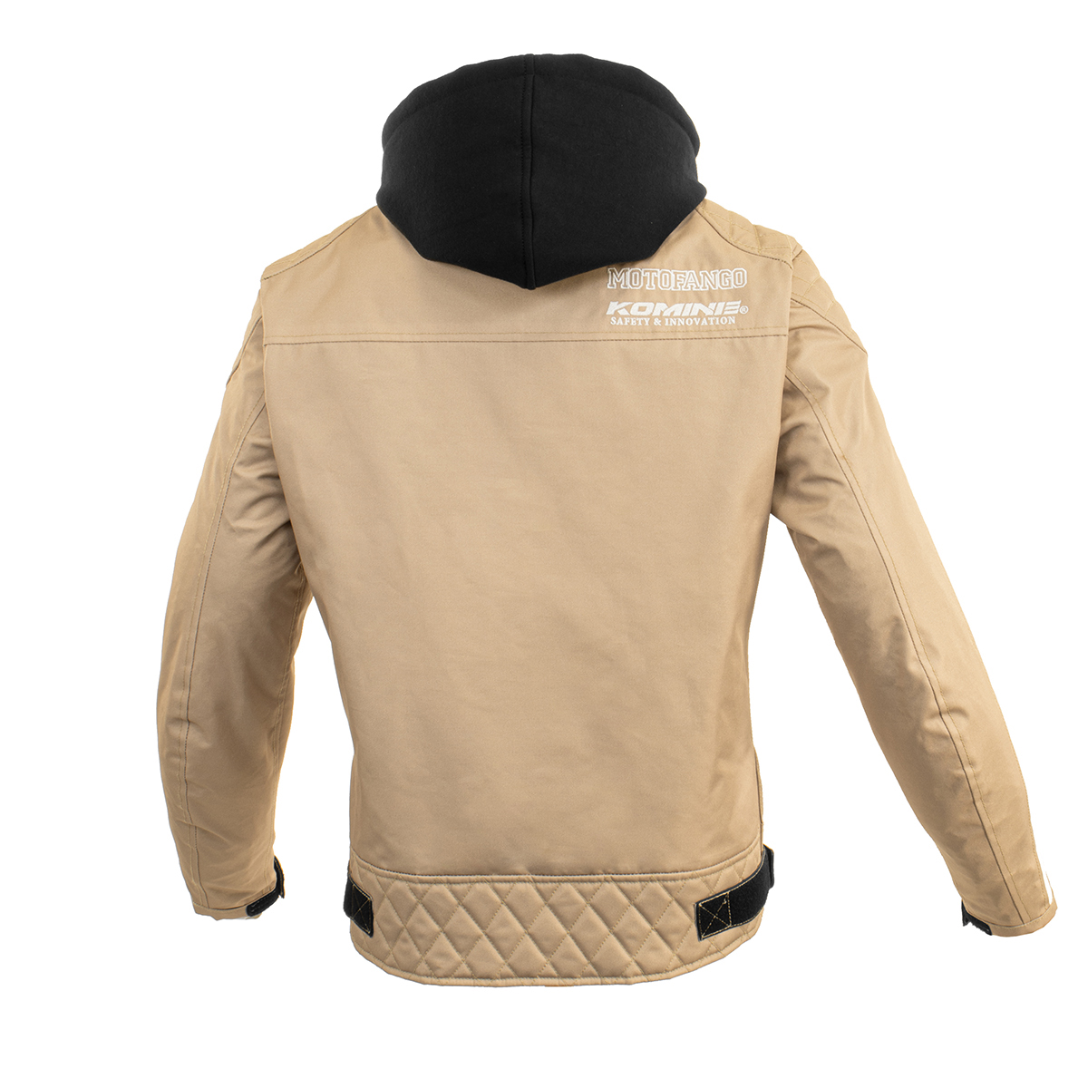 JK-614 プロテクトウインターパーカ ベージュ L - バイク