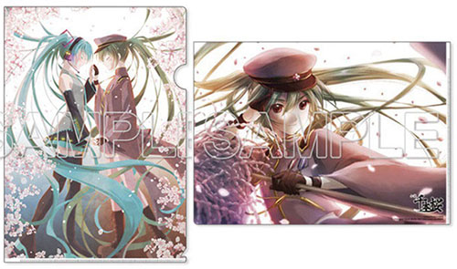 初音ミク『小説 千本桜』クリアファイル 未來＆ミク[アスキー