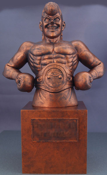 はじめの一歩 鷹村の胸像 世界J. ミドル級王座奪取記念像 完成品