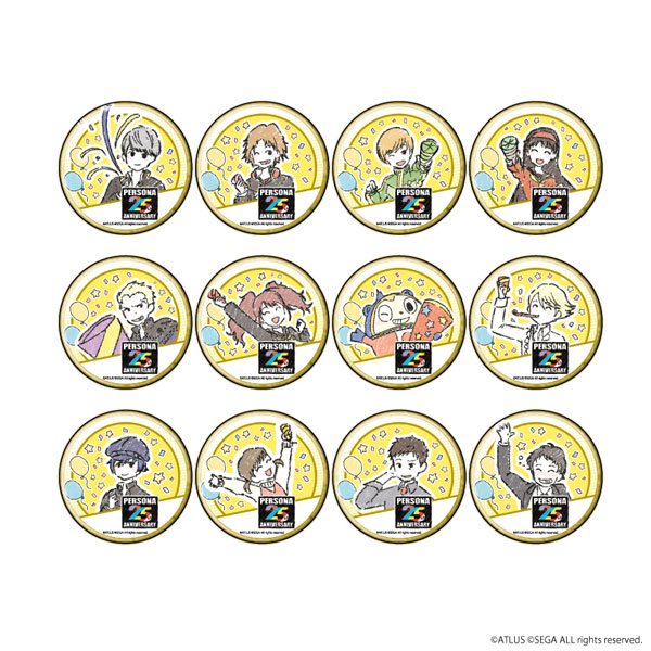 缶バッジ「ペルソナ4 ザ・ゴールデン」04/グラフアート 12個入りBOX[A3