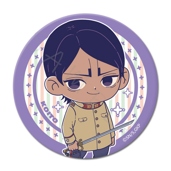 ゴールデンカムイ』3way缶バッジK 鯉登(ミニキャラ)[シンク