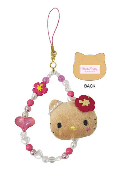 温泉地など ハローキティ ストラップ 10個セット 温泉地など ハロー