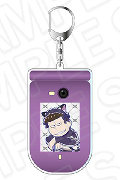 おそ松さん ガラケーキーホルダー 一松 ジャージメイド ver