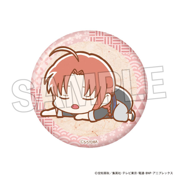 銀魂 ぐーたらギラギラ缶バッジ 神威[PROOF]《発売済・在庫品》