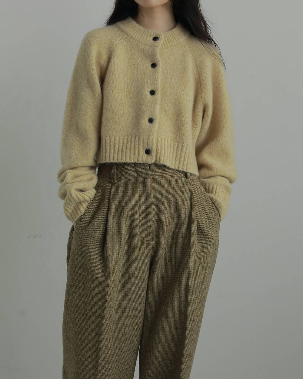 ànuke online store（アンヌーク） / Melange Knit CardiganMelange