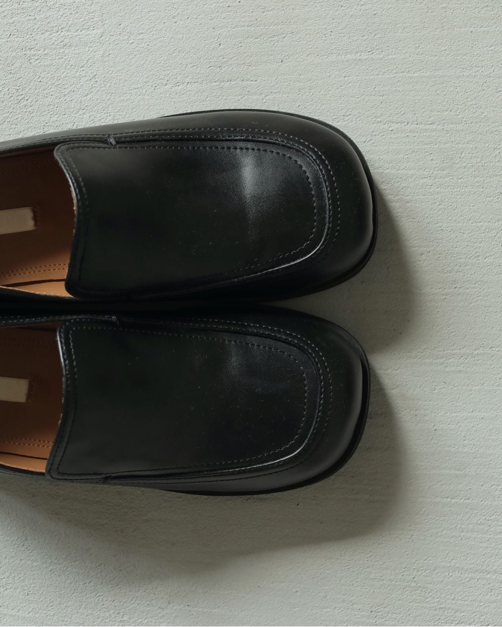 ànuke online store（アンヌーク） / Ecoleather LoafersEcoleather