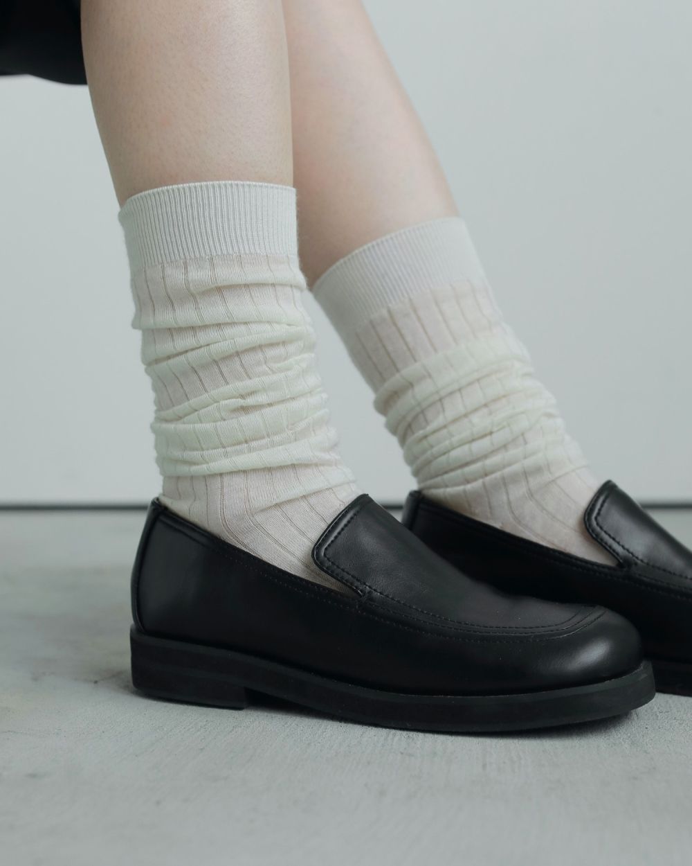 ànuke online store（アンヌーク） / Ecoleather LoafersEcoleather