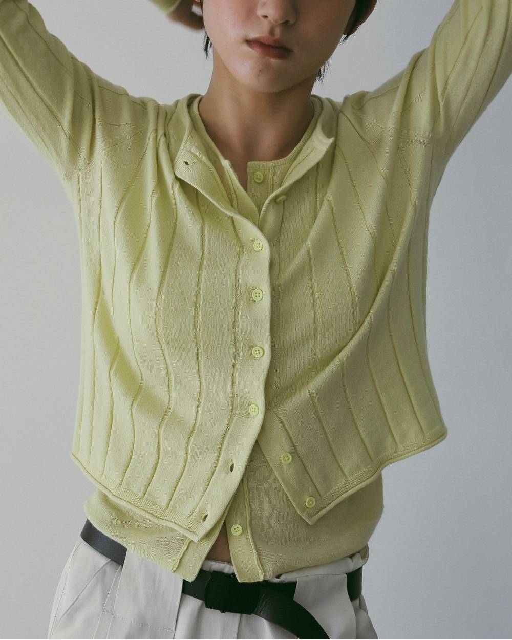 ànuke online store（アンヌーク） / Cotton Layered Cardigan62610502