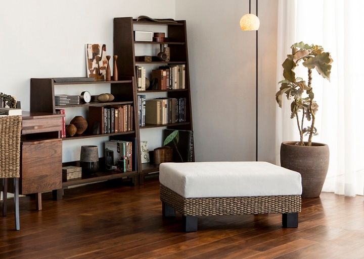 シン・ソファ オットマンv01 (ヒヤシンス) ～幅830mm・奥行600mm