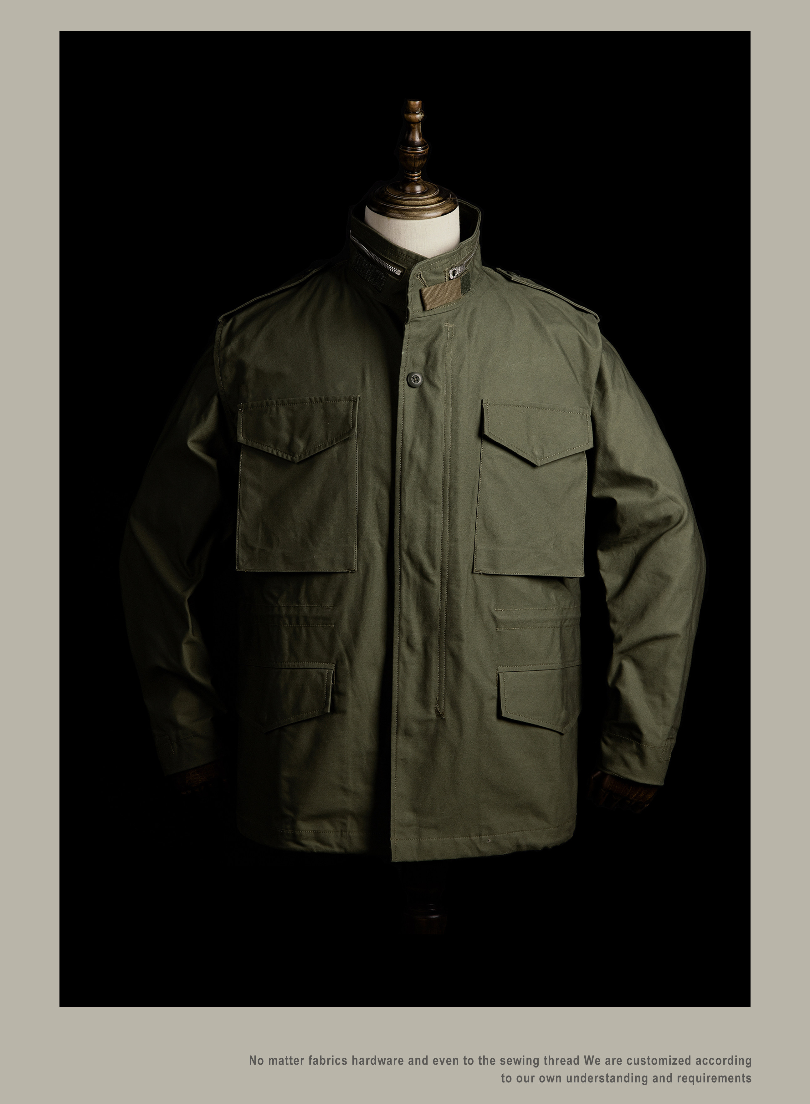 M65 Red Tornado High Quality Cotton US Size Reissue Hand-Made