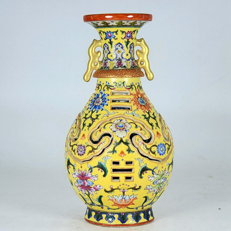 ◇旧家蔵出◇古美術 中国古玩 大明宣徳年製款 黄釉