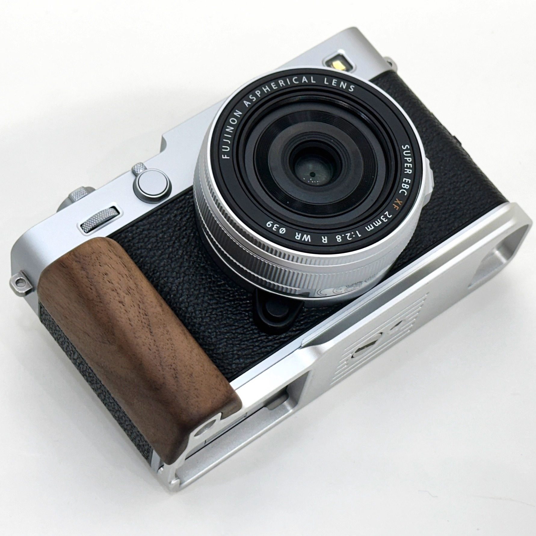 Wood Camera Hand Grip Handle L QR Plate for Fujifilm XE5 X-E5