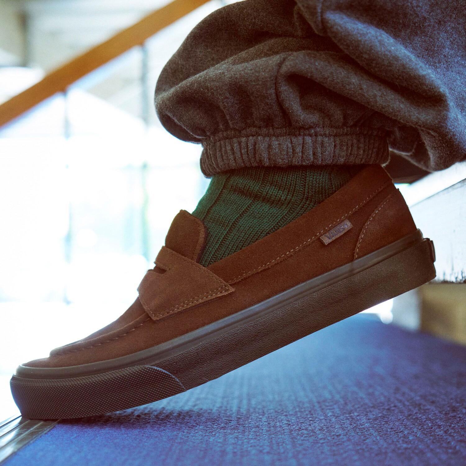 VANS】 ヴァンズ LOAFER ローファー V196CF CN BROWN/BLACK | ABC-MART