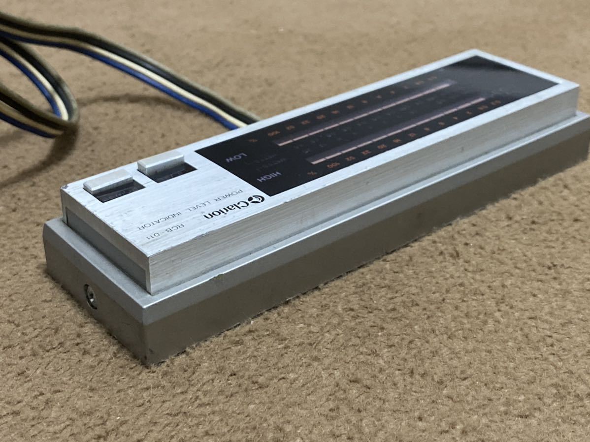 旧車希少アンプレベルインジゲーター