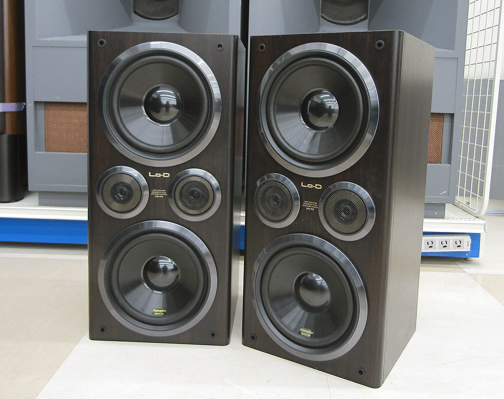 HITACHI 日立 Lo-D 2WAY スピーカ- HS-500 動作品 手渡し歓迎 HS-500 Lo-D