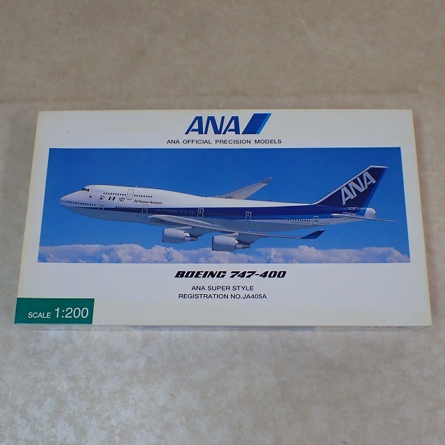 未組立 全日空商事 1/200 ボーイング 747-400 ANA スーパースタイル