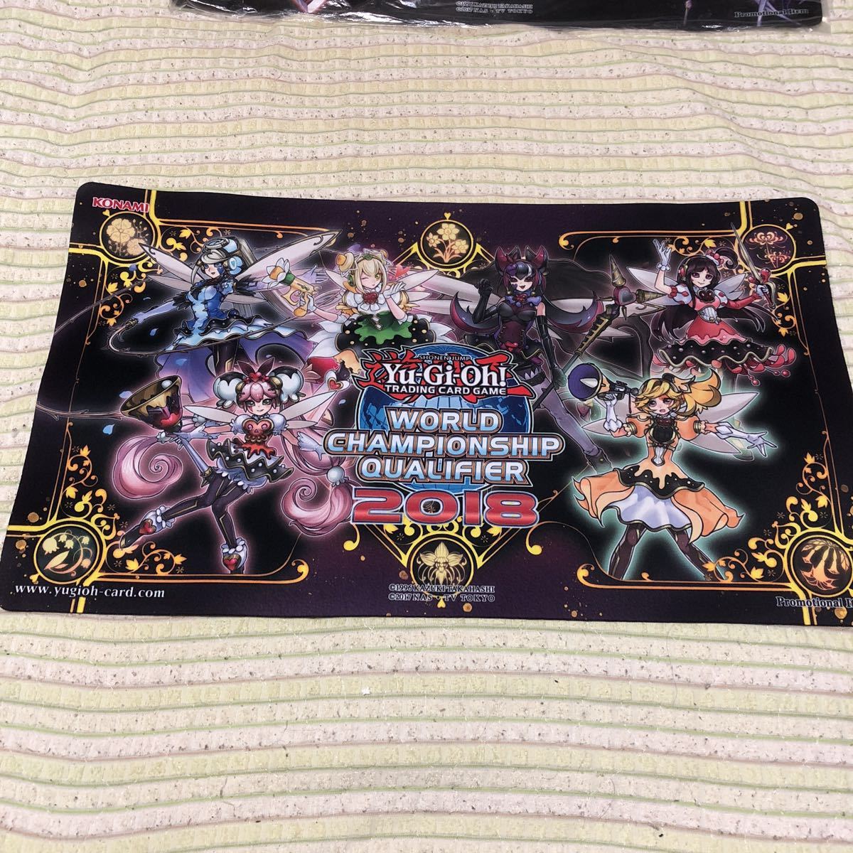 遊戯王 トリックスター プレイマット WCQ2018 トリックスターWCQ2018