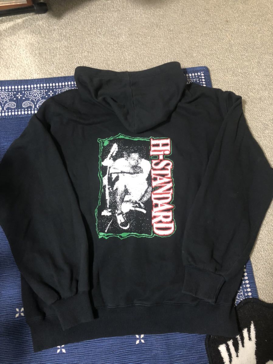 hi-standard ハイスタ ジップパーカー XXL Hi-STANDARD パーカー XXL