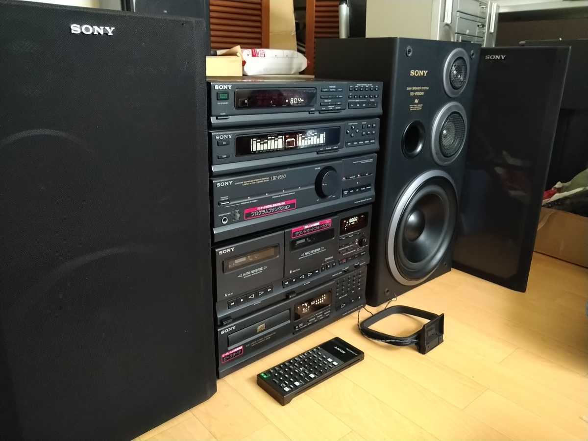 SONY リバティ システムコンポFM レシーバー【LBT-V550】 ジャンク品