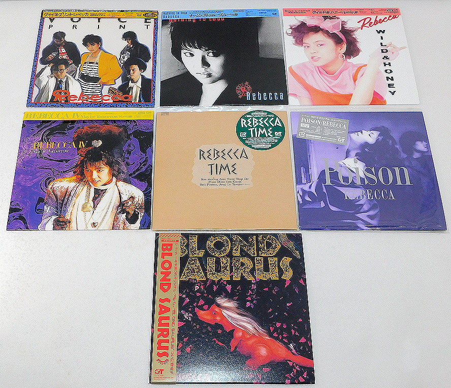 REBECCA 紙ジャケットアルバム7枚セット REBECCA 紙ジャケット7枚