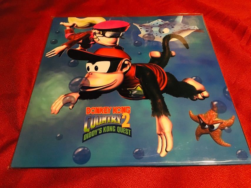 LP スーパードンキーコング2 OST JAMMIN' SAM MILLER スーパードンキー