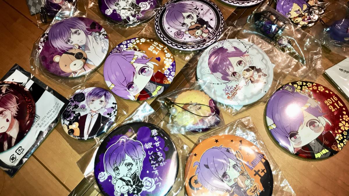 DIABOLIK LOVERS 逆巻カナト 缶バッジ 非売品 コースター ラバスト 等