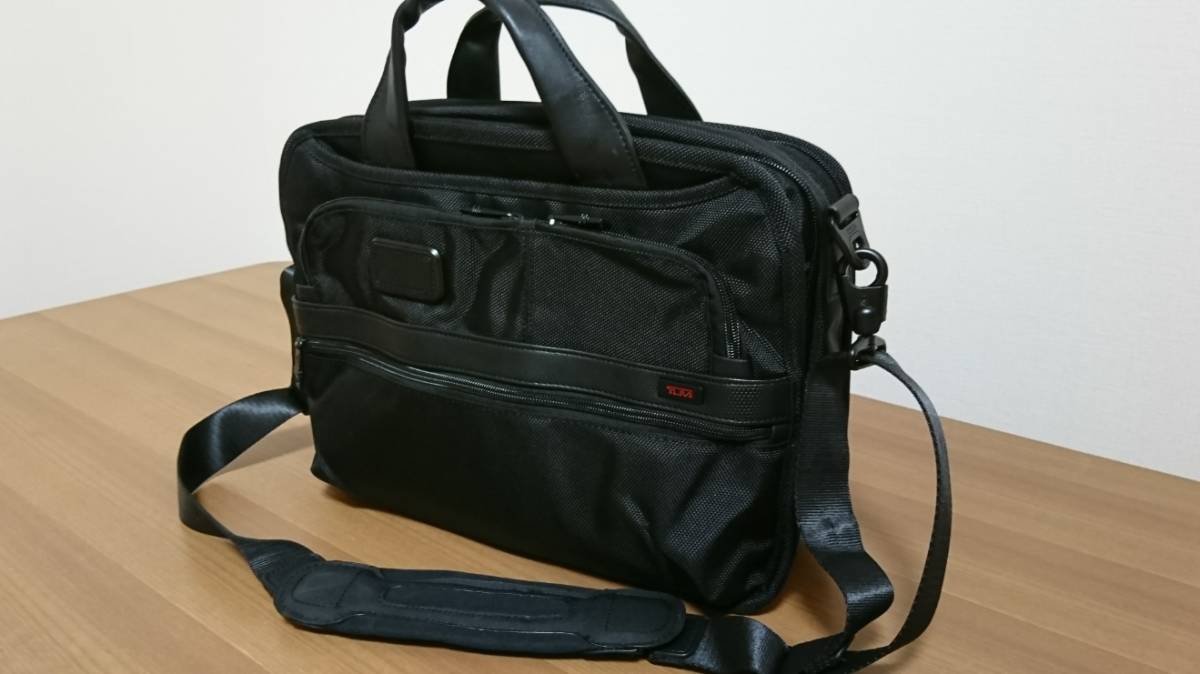 中古】ほぼ未使用 トゥミ TUMI ビジネスバッグ 26120D2 ALPHA2