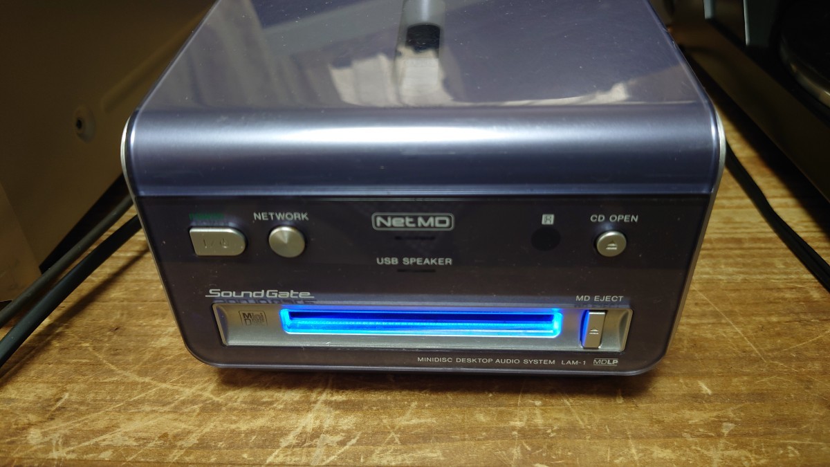 傷や汚れあり】SONY LAM-1 ミニディスク MD デスクトップ オーディオ