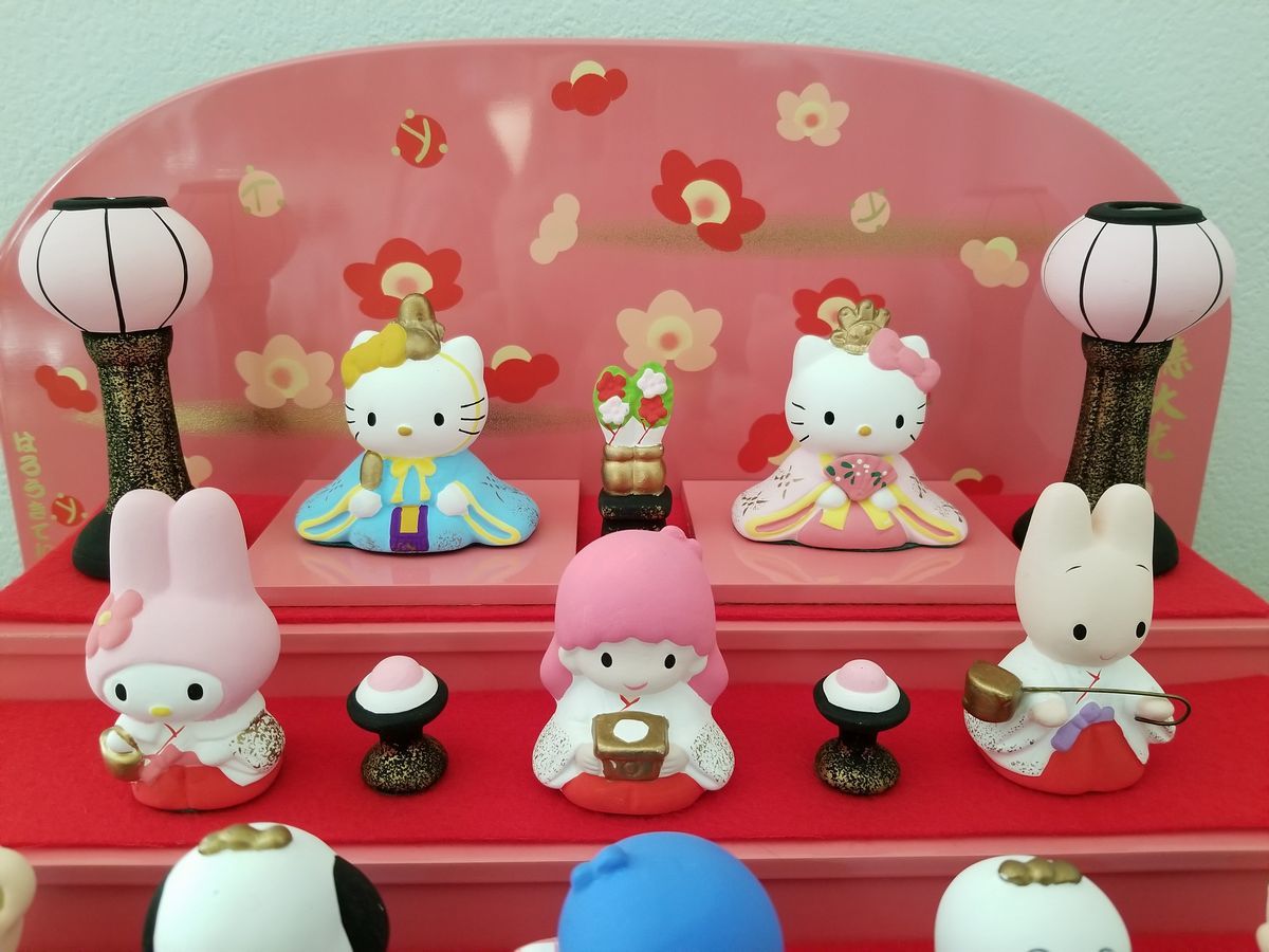 レア物/非売品あり】 ハローキティ 16点 まとめ売りキティ雛人形