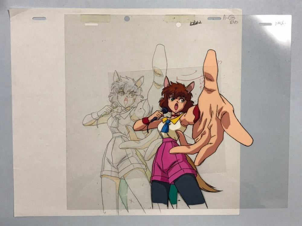 幽遊☆白書・神谷VS浦飯「セル画」 幽遊☆白書・神谷VS