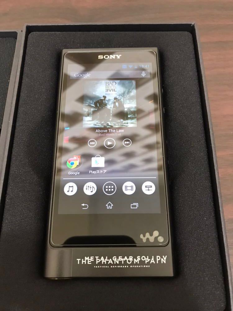 極美品 SONY NW-ZX2 METAL GEAR SOLID V メタルギアソリッド Hi-Res
