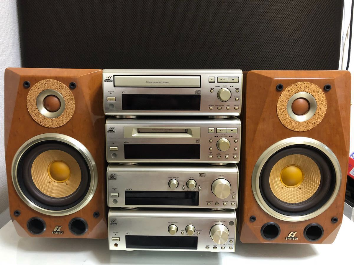 送料無料】SANSUI R11 C11 アンプ CDプレーヤー セット ピックアップ