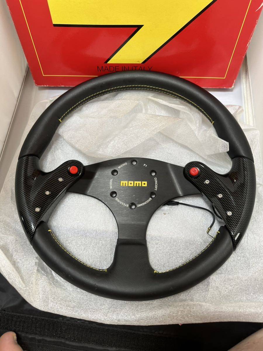 絶版稀少】momoステアリング F1 CONCEPT スパイダー【350mm】 希少