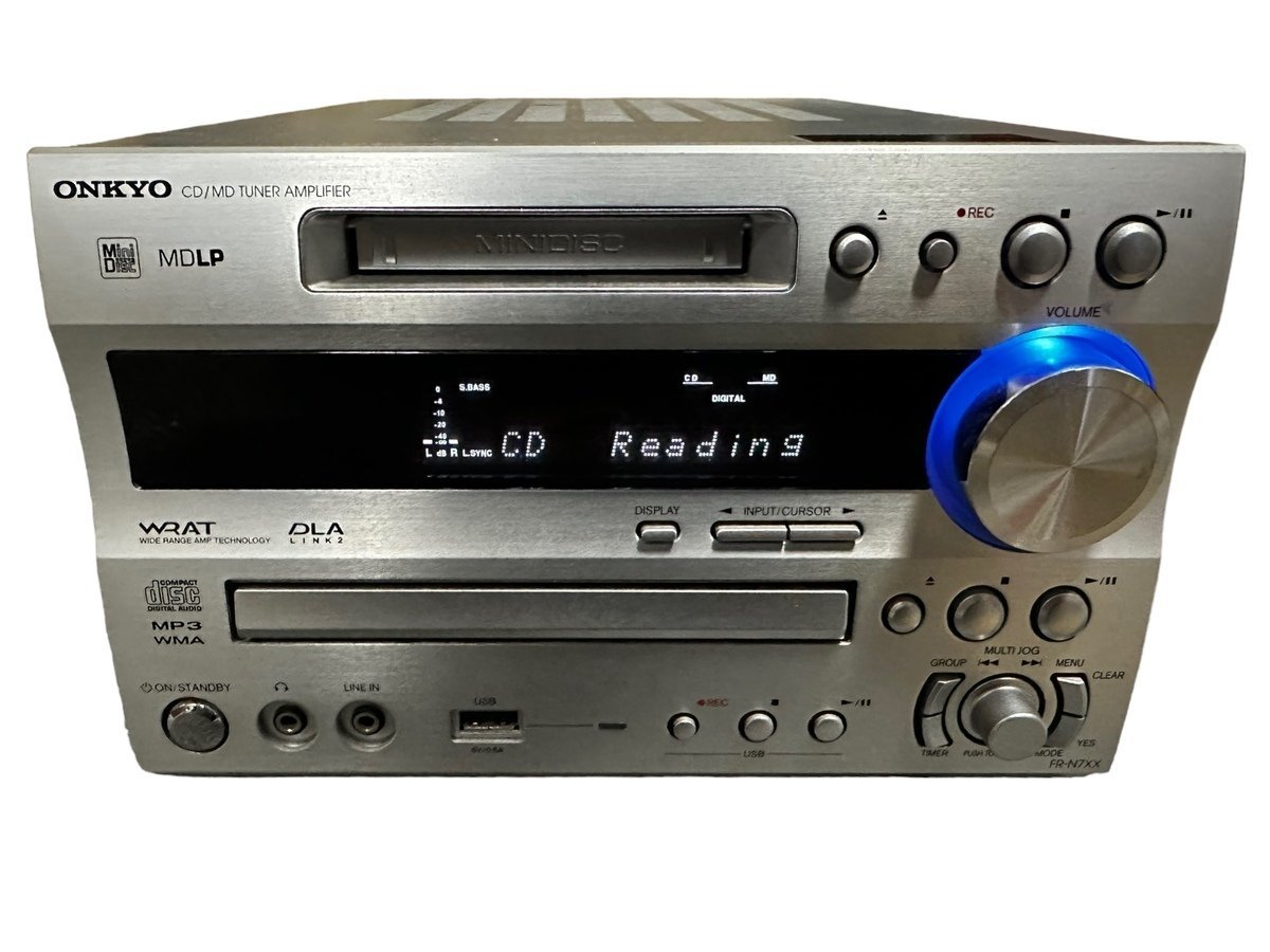 美品＆未使用品】ONKYO CD MD チューナー コンポ FR-N7NXとX-N7NX