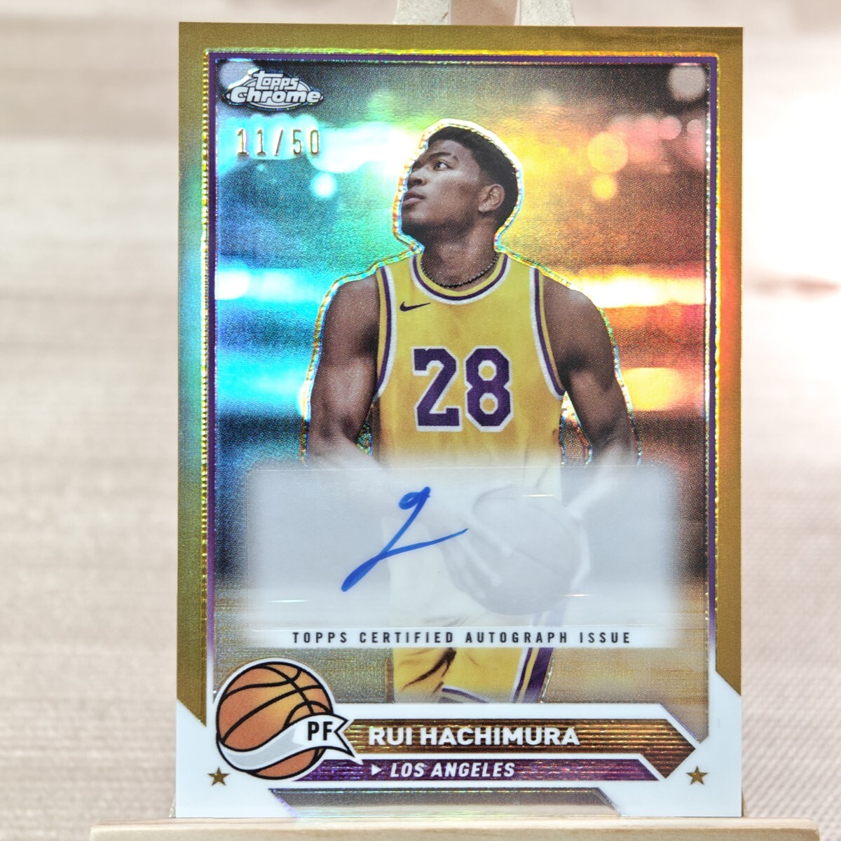 NBA 八村塁・直筆サインカード 八村塁 サインカード NBA National