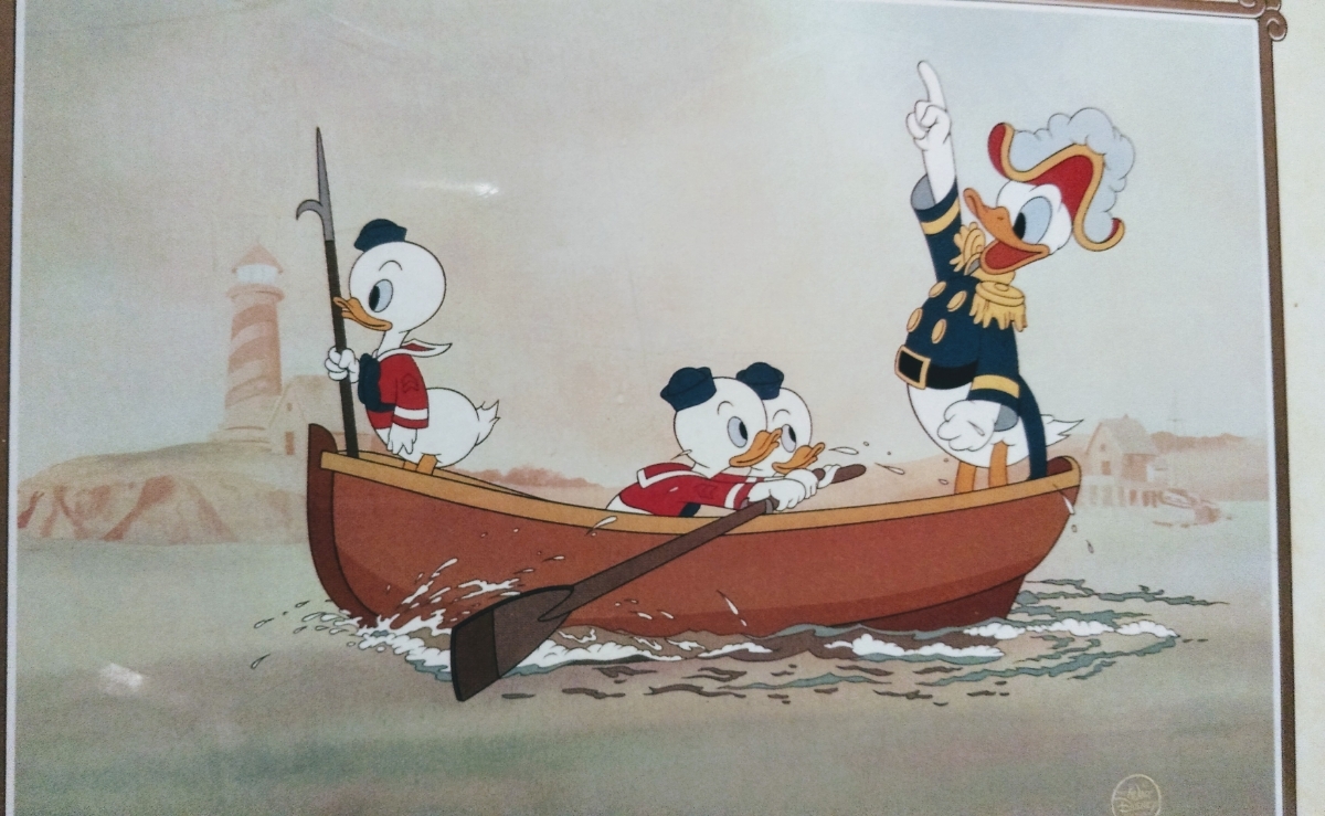 ドナルドの海洋団長」 ディズニー アニメーション・アートパズル 300