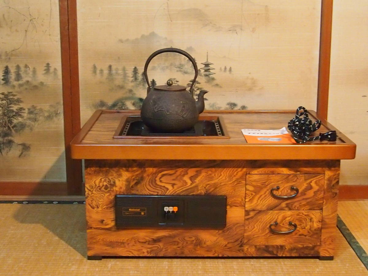 昭和レトロ 竹製 大型 自在鉤 囲炉裏 暖炉 火鉢 古民家 古道具 平成