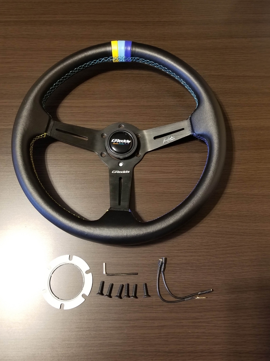 TRUST トラスト GReddy ステアリング (オールレザー) ランドクルーザー