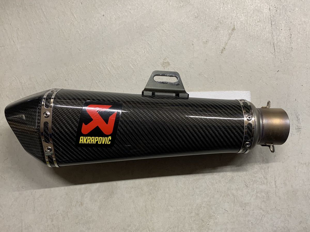 LR6】AKRAPOVIC アクラポビッチ 風 60.5 汎用 サイレンサー 楽天市場