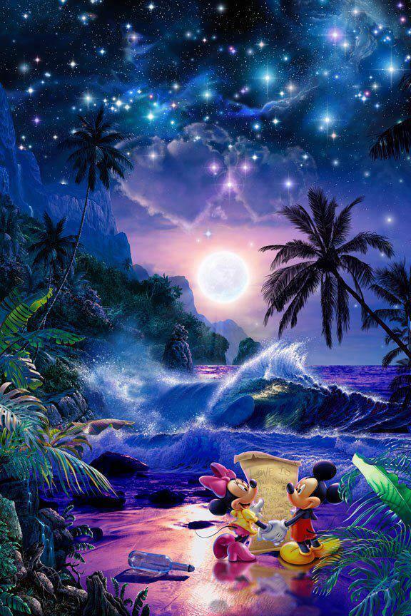 新品】クリスチャン・リース・ラッセン トゥハーツアズワン ミッキー